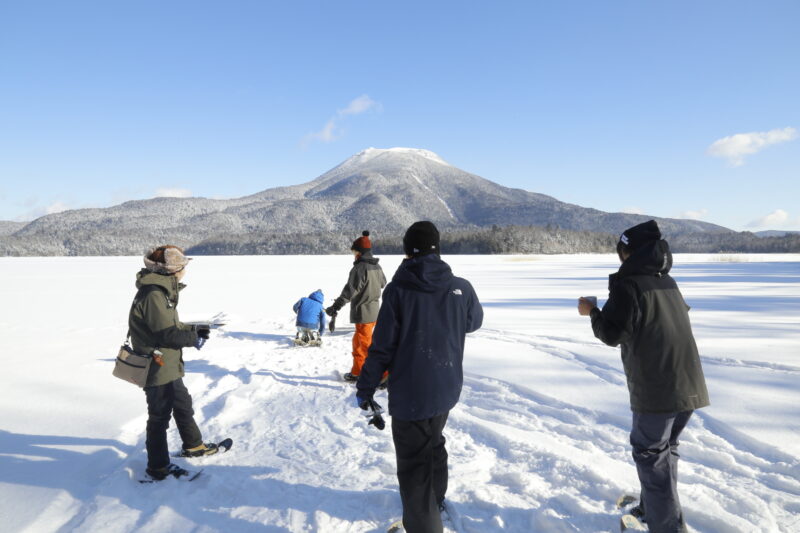 ボッケ(泥火山)の森 スノーウォーク